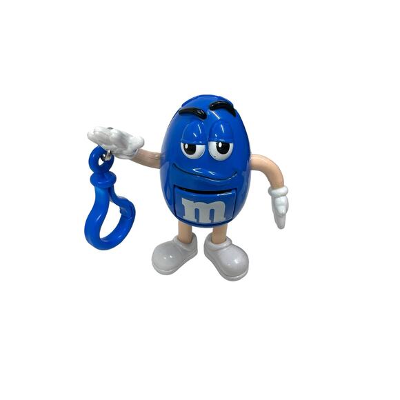 M&M"s Mars Blue Green Yellow Red Character Candy Dispenser Keychains 4" tall.‎ - Picture 6 of 9
